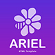 Ariel - App Landing Page Template + RTL